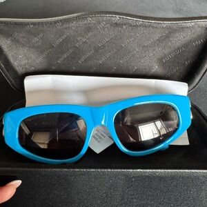 Balenciaga Blue sunglasses